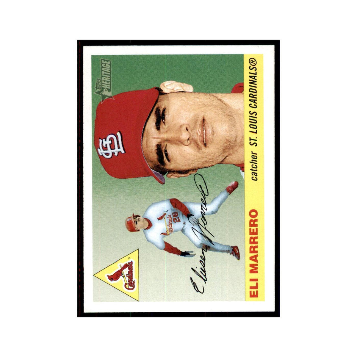 2004 Topps Heritage Eli Marrero Cardinals #202
