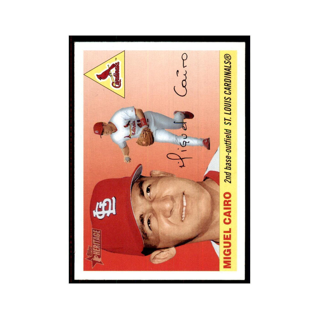 2004 Topps Heritage Miguel Cairo Cardinals #193