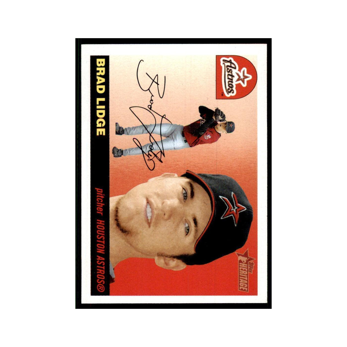 2004 Topps Heritage Brad Lidge Astros #353
