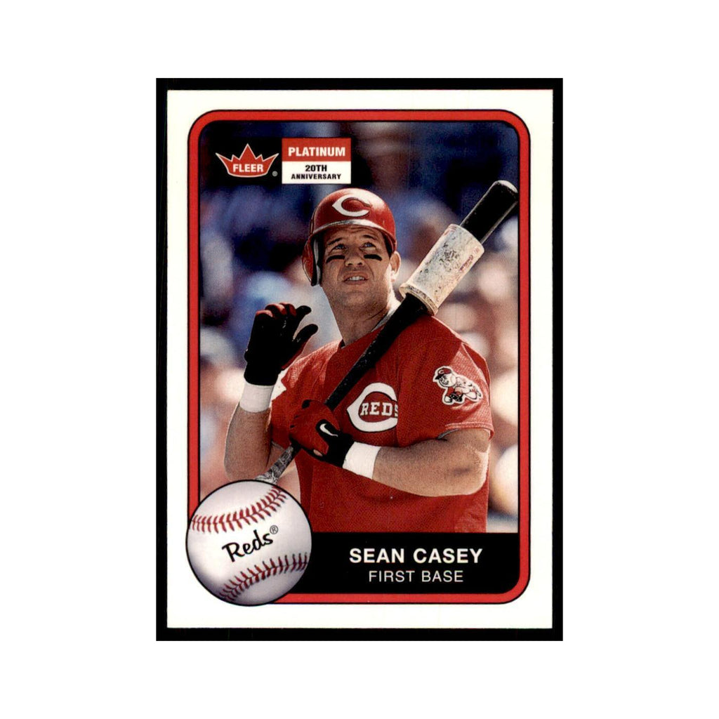 2001 Fleer Platinum Sean Casey Reds #161