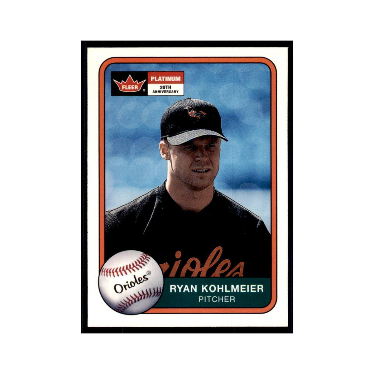 2001 Fleer Platinum Ryan Kohlmeier Orioles #31