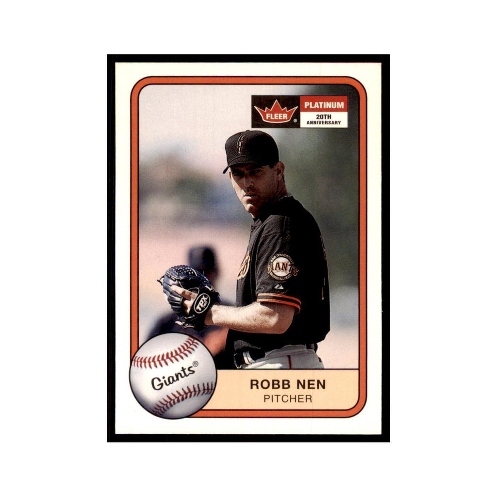 2001 Fleer Platinum Robb Nen Giants #156