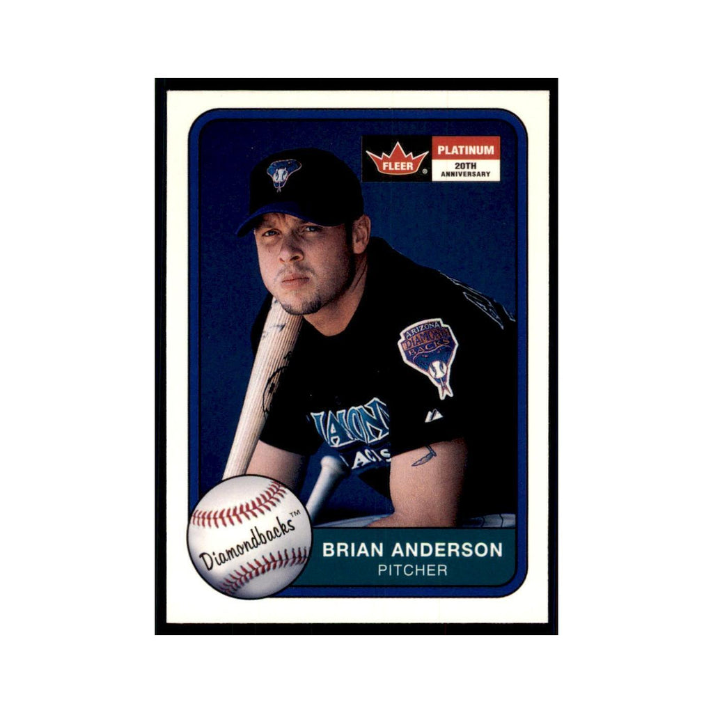 2001 Fleer Platinum Brian Anderson Diamondbacks #29