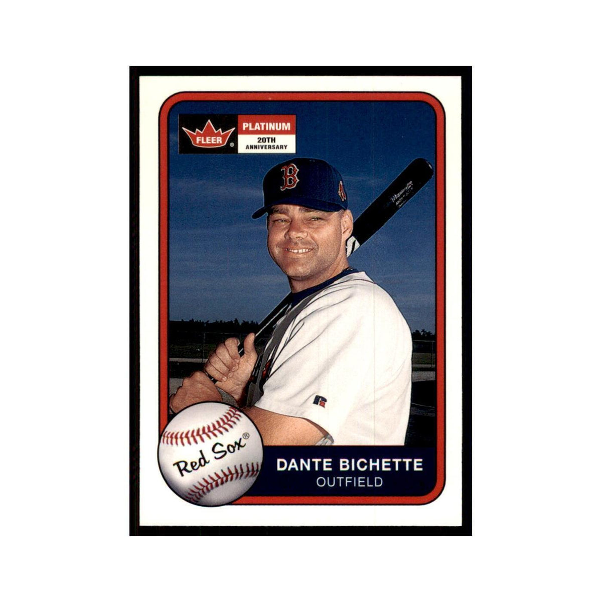 2001 Fleer Platinum Dante Bichette Red Sox #97