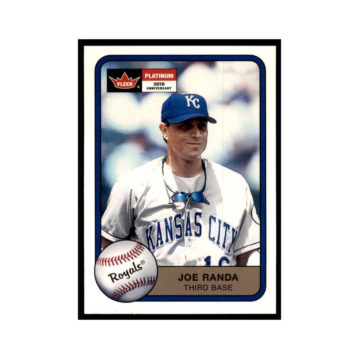 2001 Fleer Platinum Joe Randa Royals #14