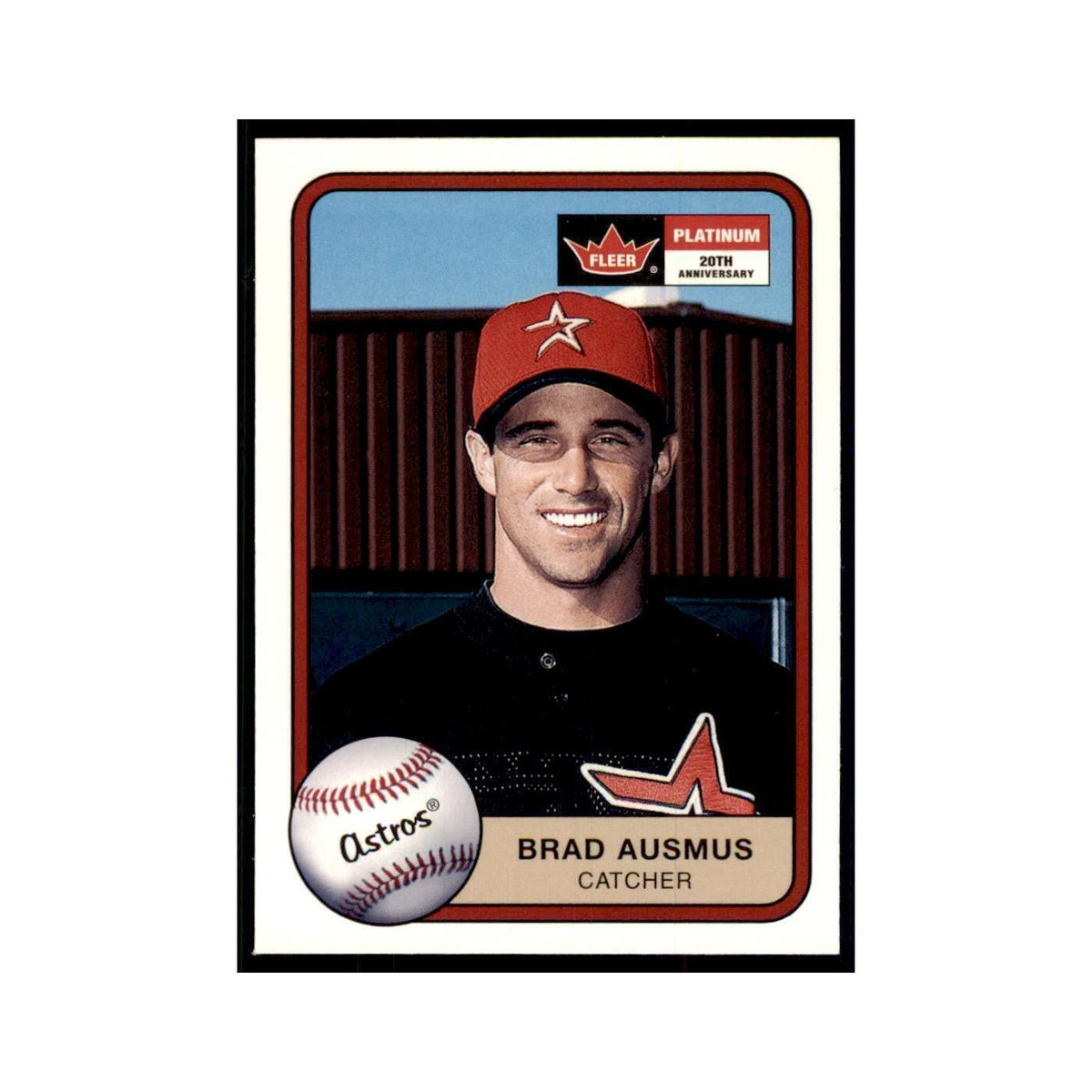 2001 Fleer Platinum Brad Ausmus Astros #45