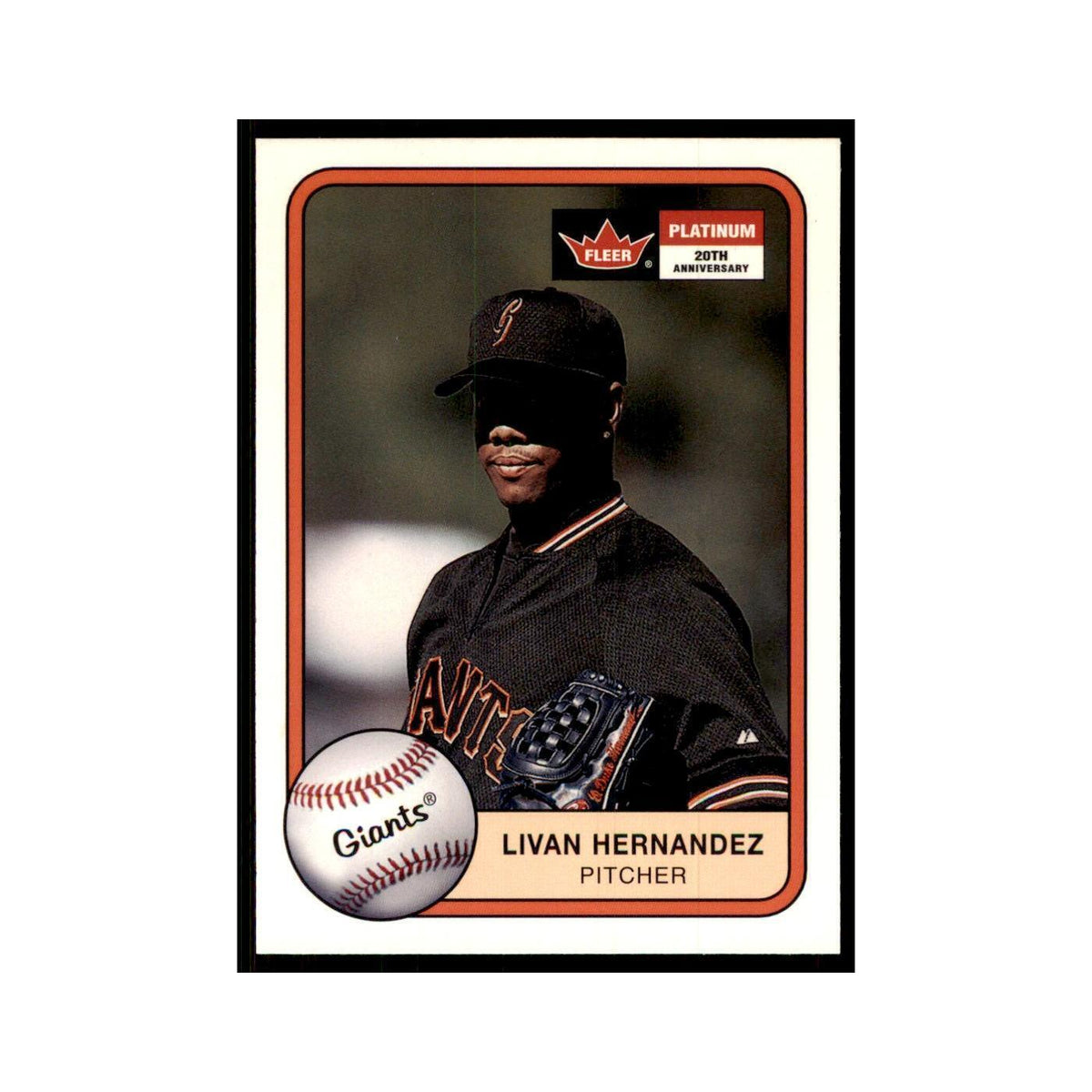 2001 Fleer Platinum Livan Hernandez Giants #172