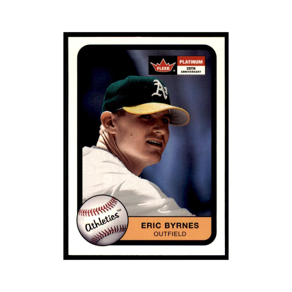 2001 Fleer Platinum Eric Byrnes Athletics #51
