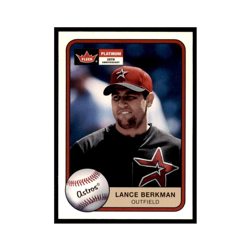 2001 Fleer Platinum Lance Berkman Astros #93