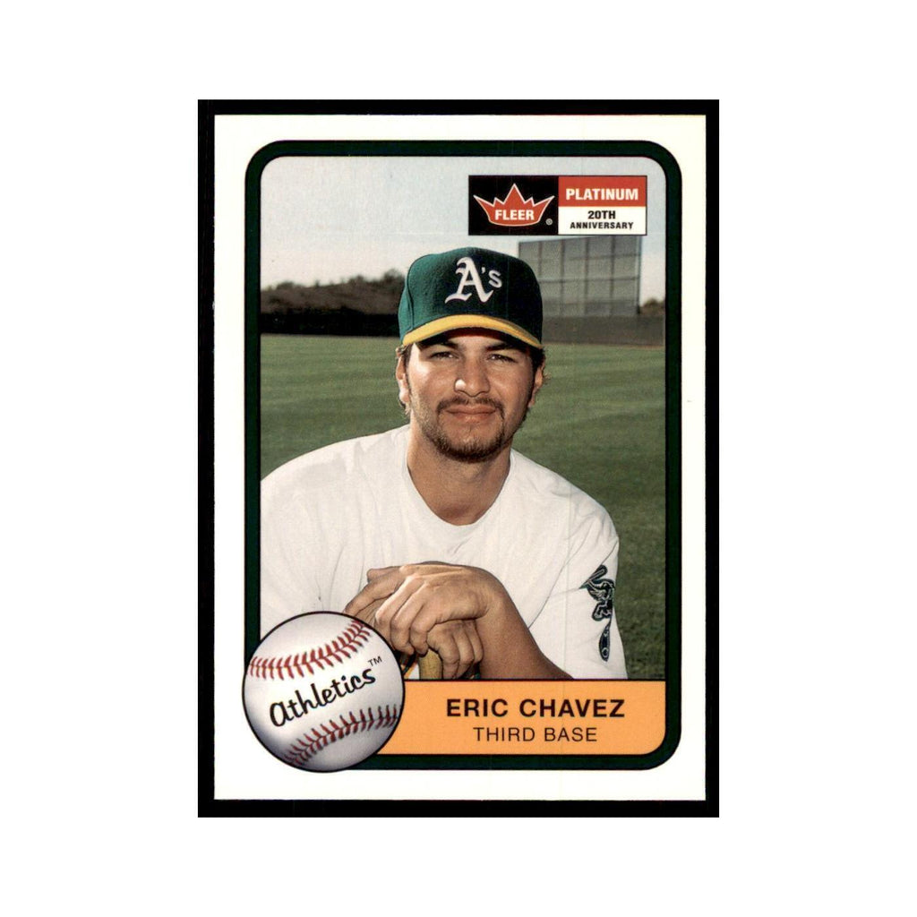 2001 Fleer Platinum Eric Chavez Athletics #177