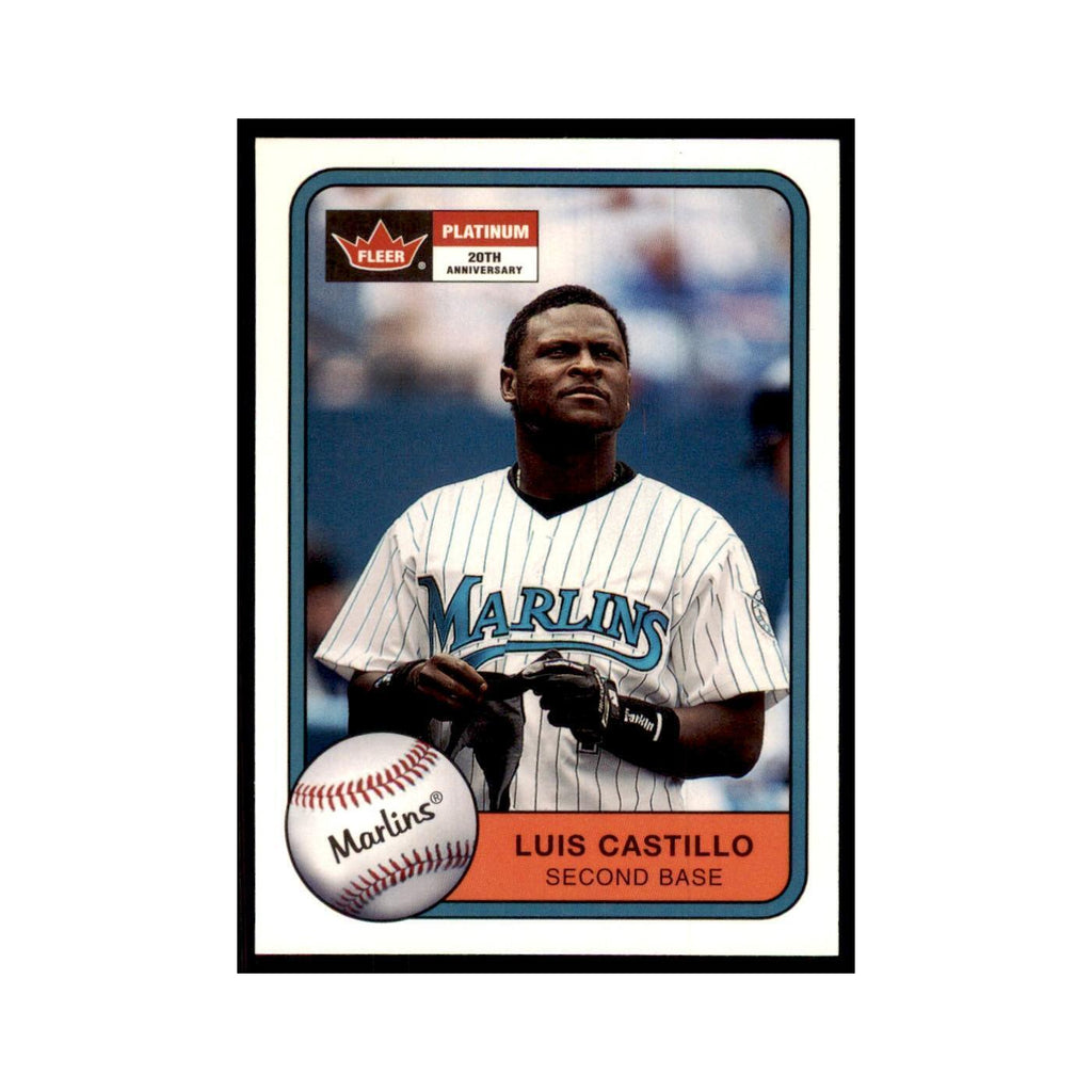 2001 Fleer Platinum Luis Castillo Florida Marlins #169