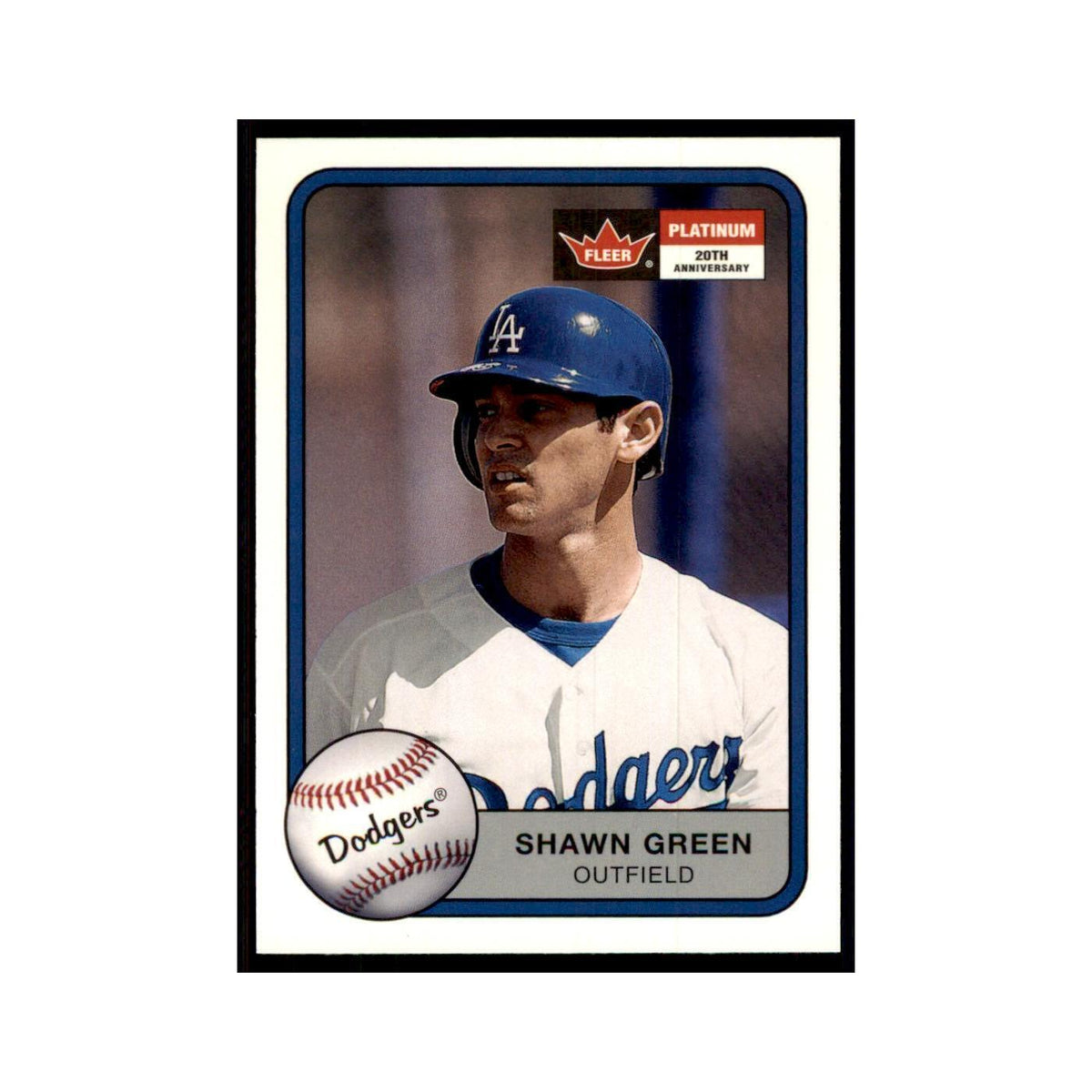 2001 Fleer Platinum Shawn Green Dodgers #112