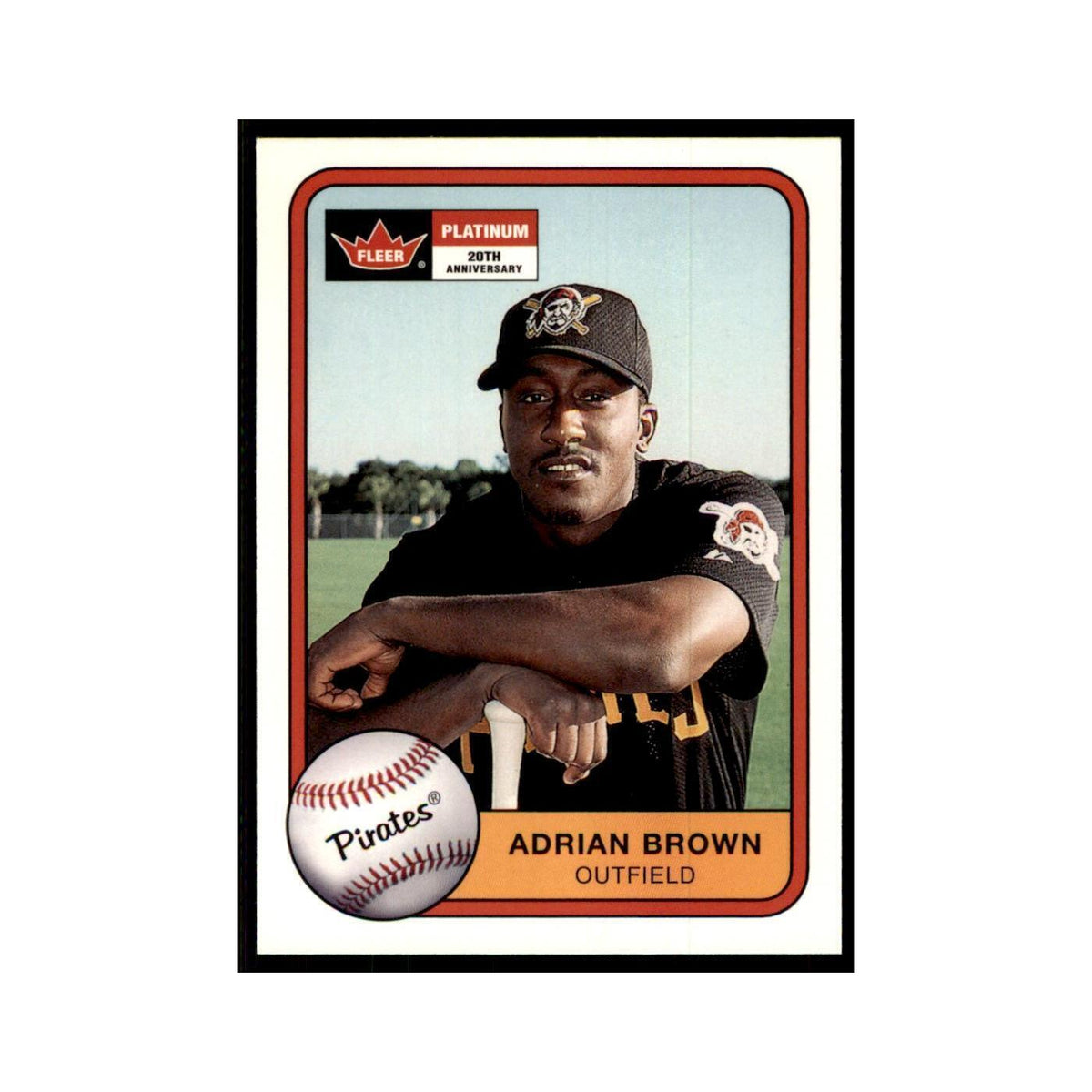 2001 Fleer Platinum Adrian Brown Pirates #133