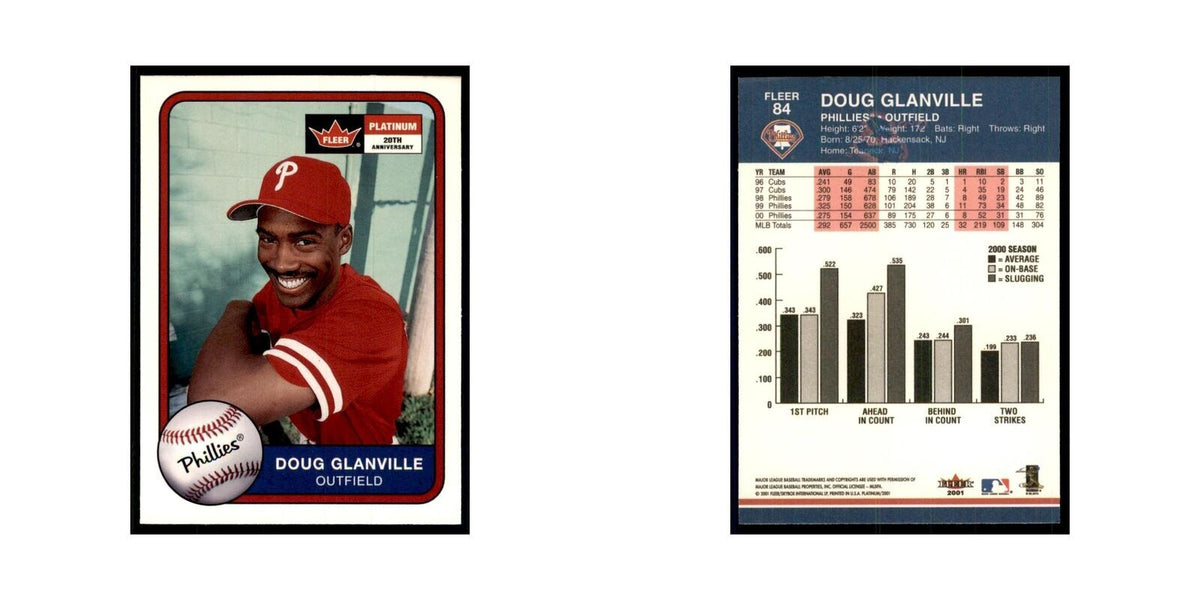 2001 Fleer Platinum Doug Glanville Phillies #84