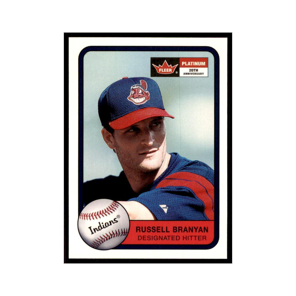 2001 Fleer Platinum Russell Branyan Indians #125