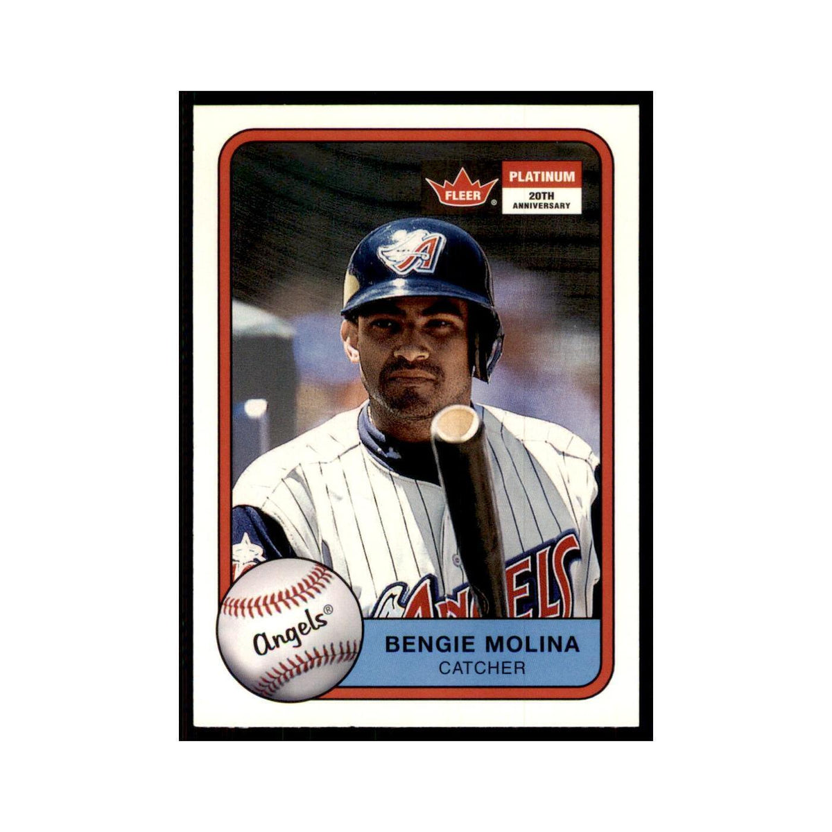 2001 Fleer Platinum Bengie Molina Angels #139
