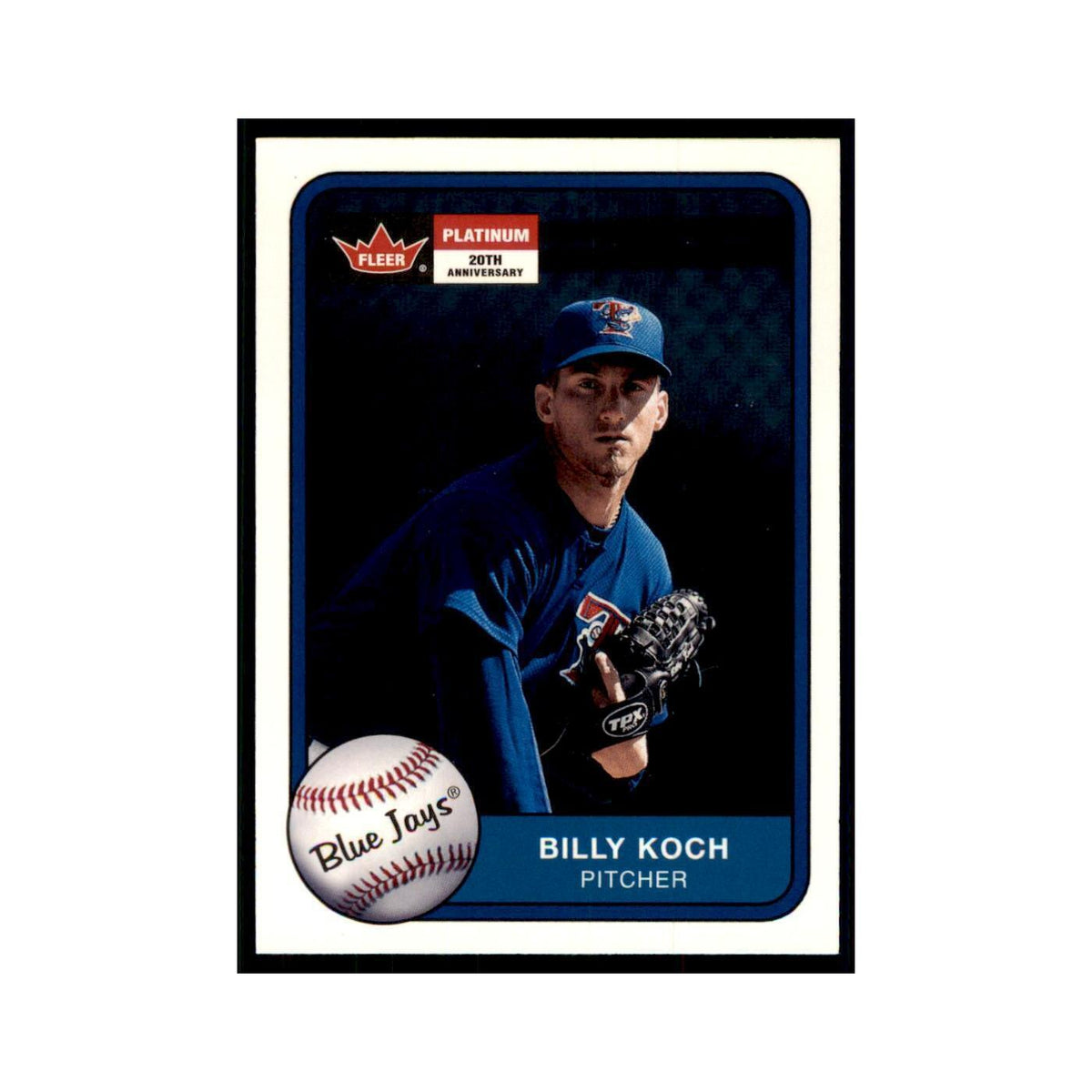 2001 Fleer Platinum Billy Koch Blue Jays #27