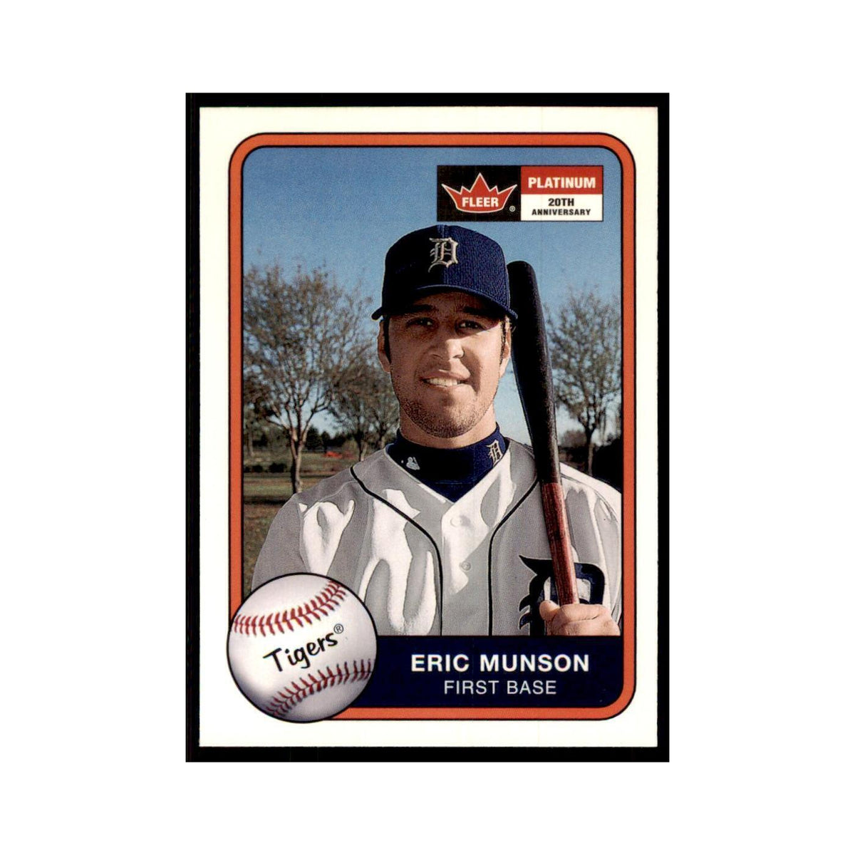 2001 Fleer Platinum Eric Munson Tigers #147