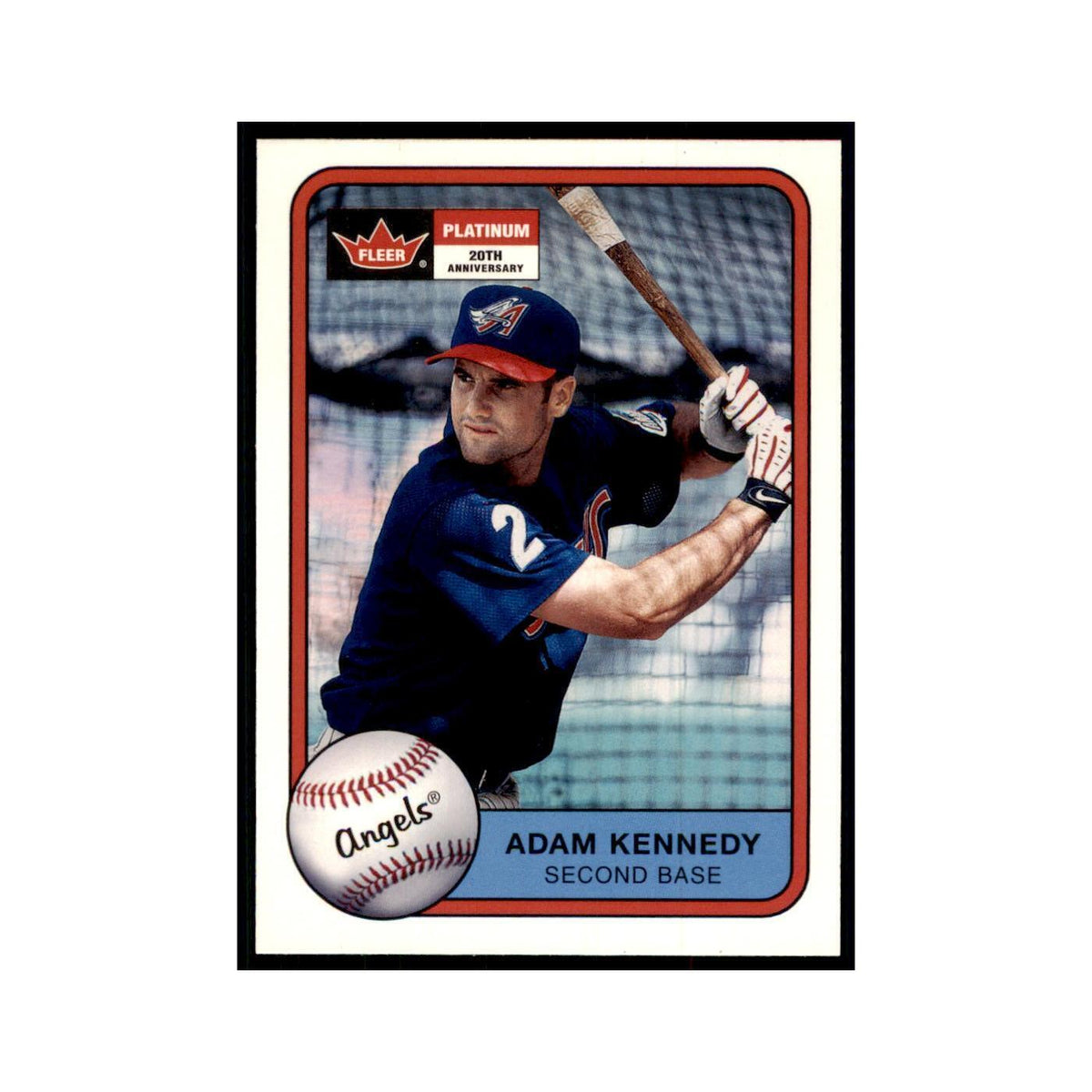 2001 Fleer Platinum Adam Kennedy Angels #7