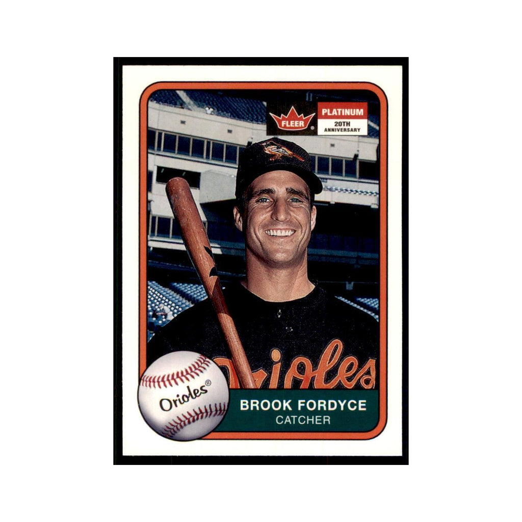 2001 Fleer Platinum Brook Fordyce Orioles #44