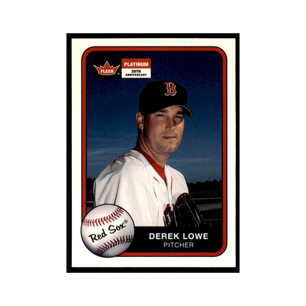 2001 Fleer Platinum Derek Lowe Red Sox #91