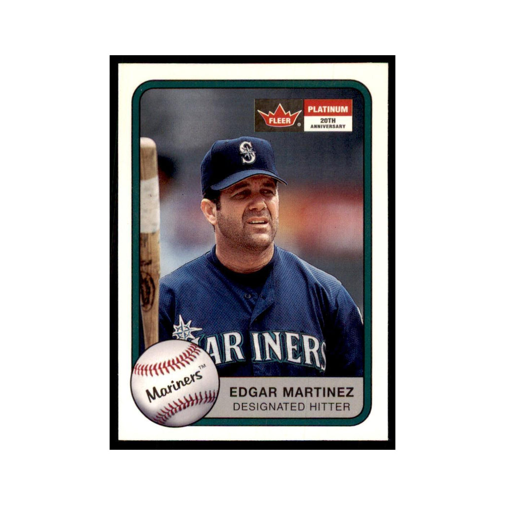 2001 Fleer Platinum Edgar Martinez Mariners #119
