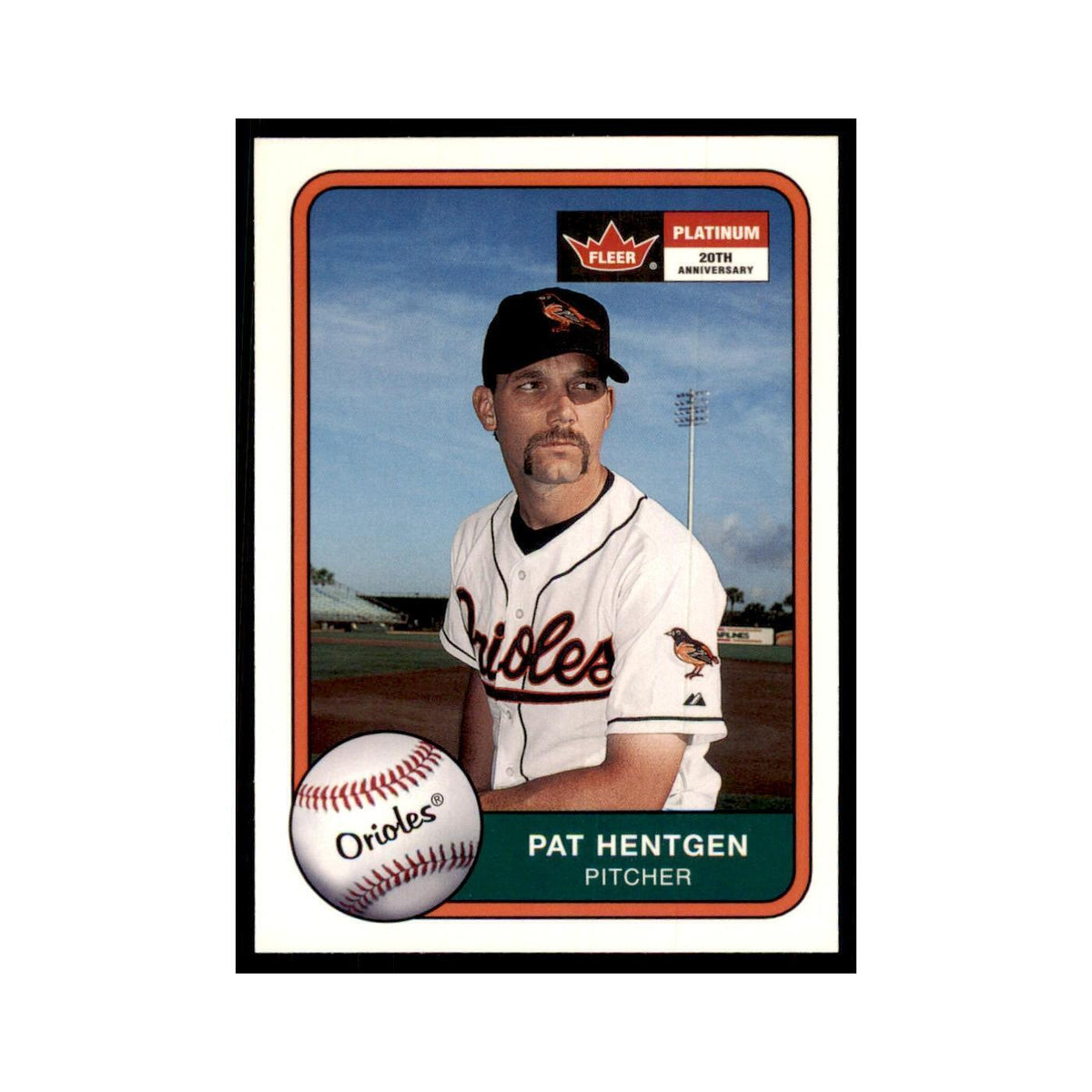 2001 Fleer Platinum Pat Hentgen Orioles #160