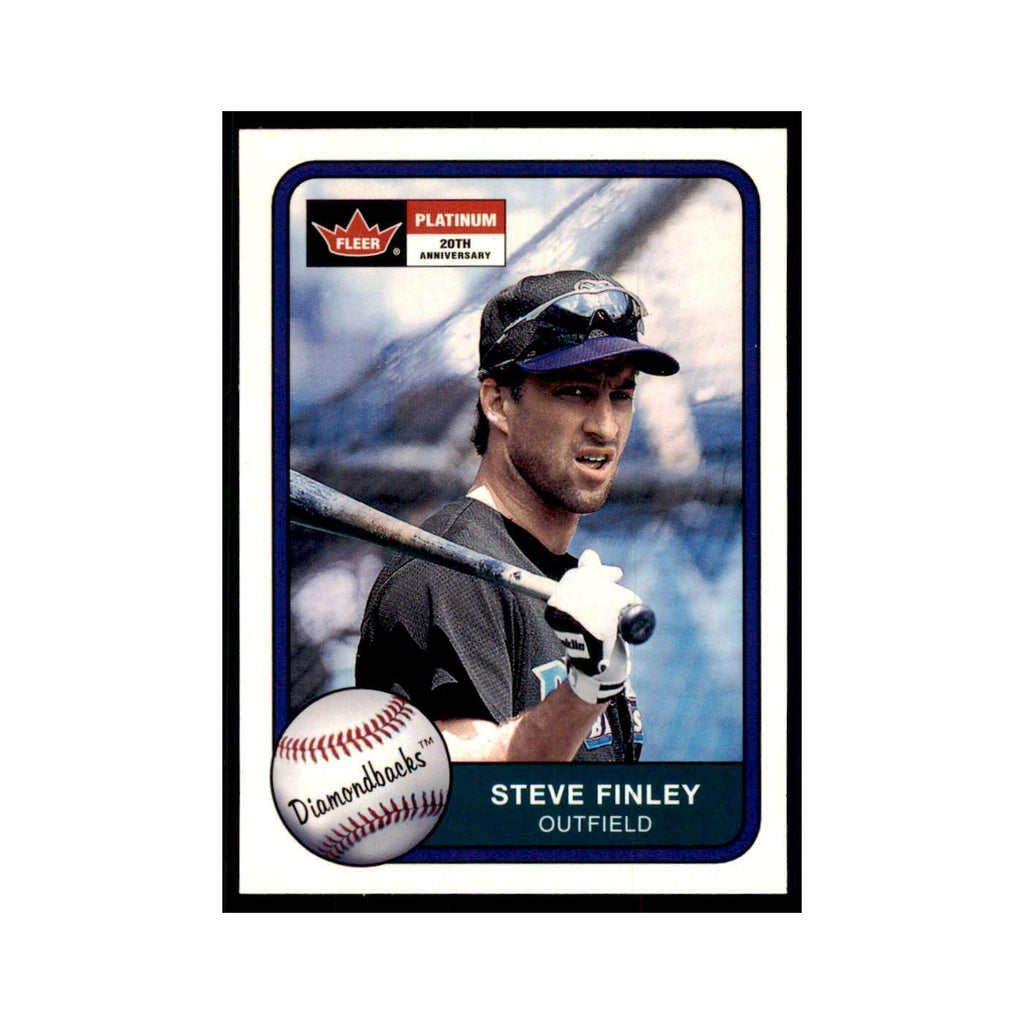 2001 Fleer Platinum Steve Finley Diamondbacks #32