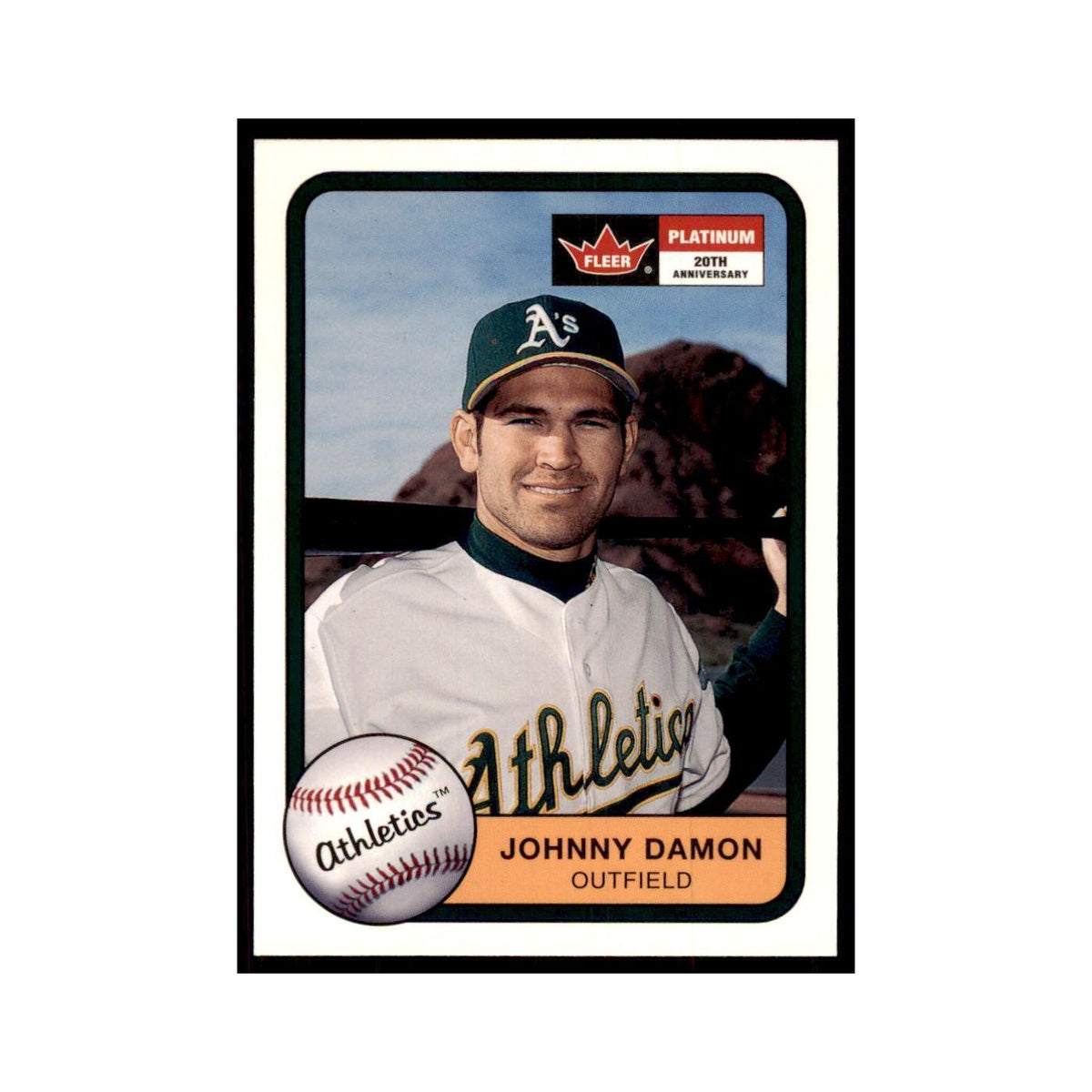 2001 Fleer Platinum Johnny Damon Athletics #229