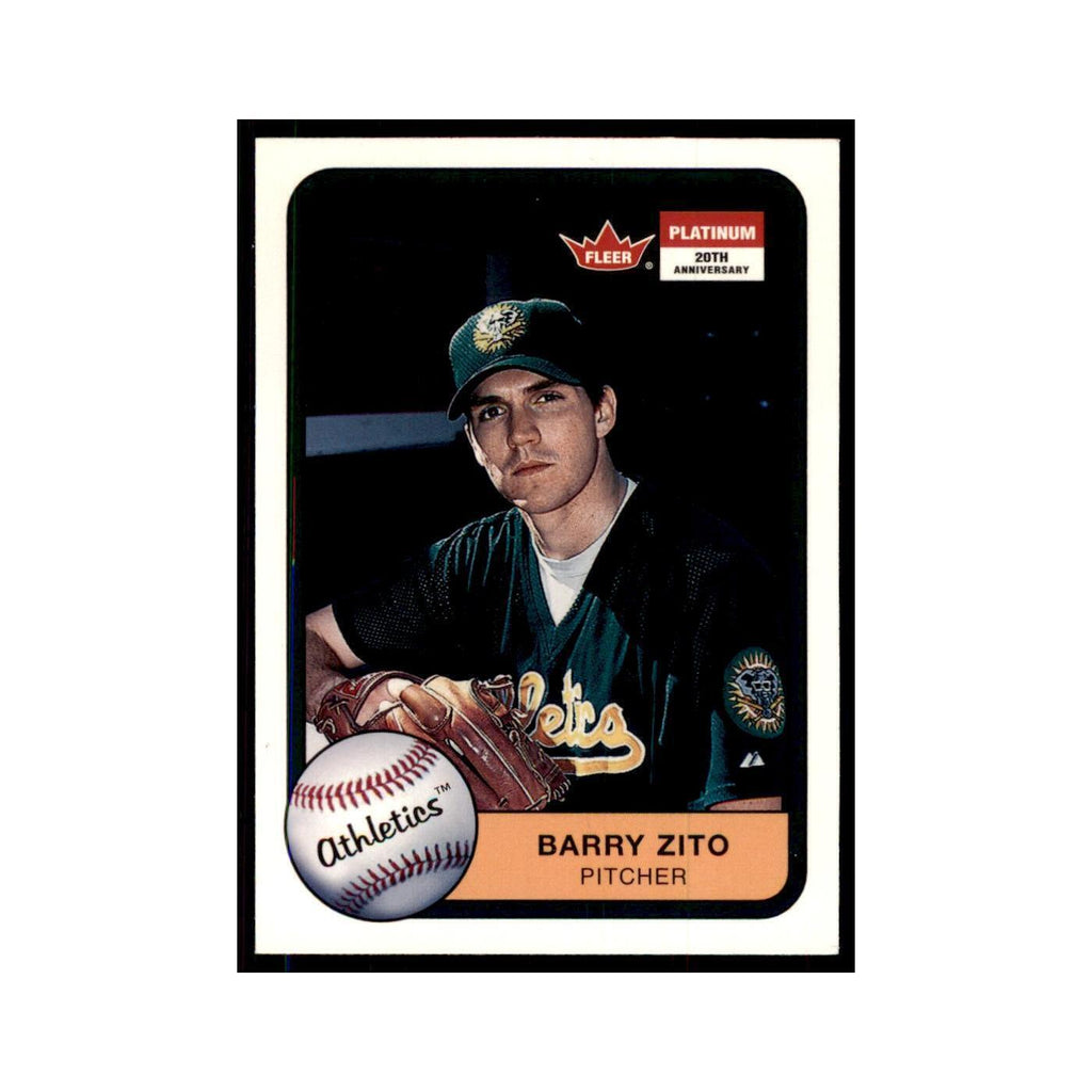 2001 Fleer Platinum Barry Zito Athletics #250