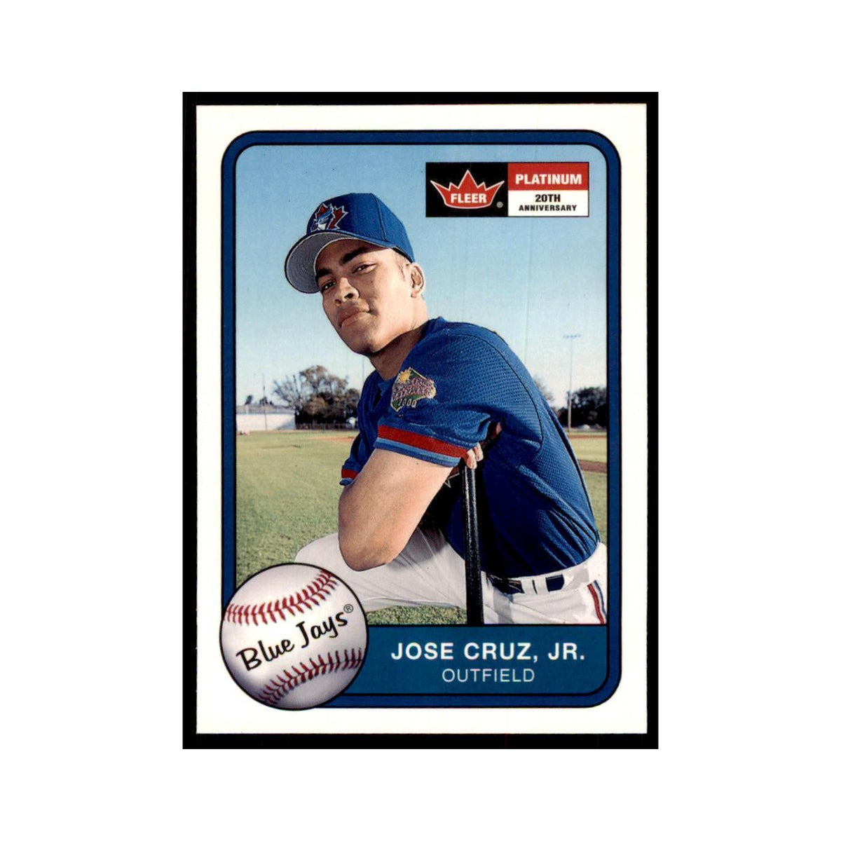 2001 Fleer Platinum Jose Cruz Jr. Blue Jays #221