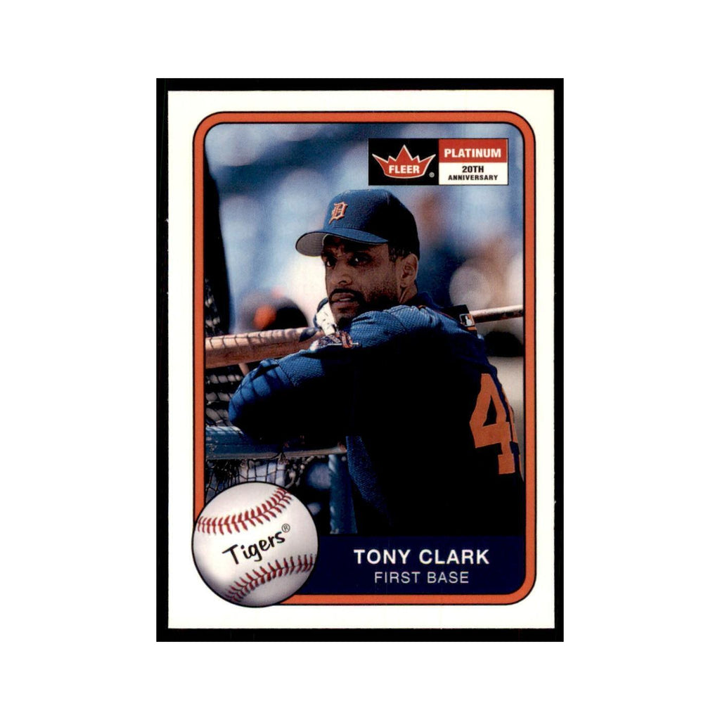 2001 Fleer Platinum Tony Clark Tigers #189