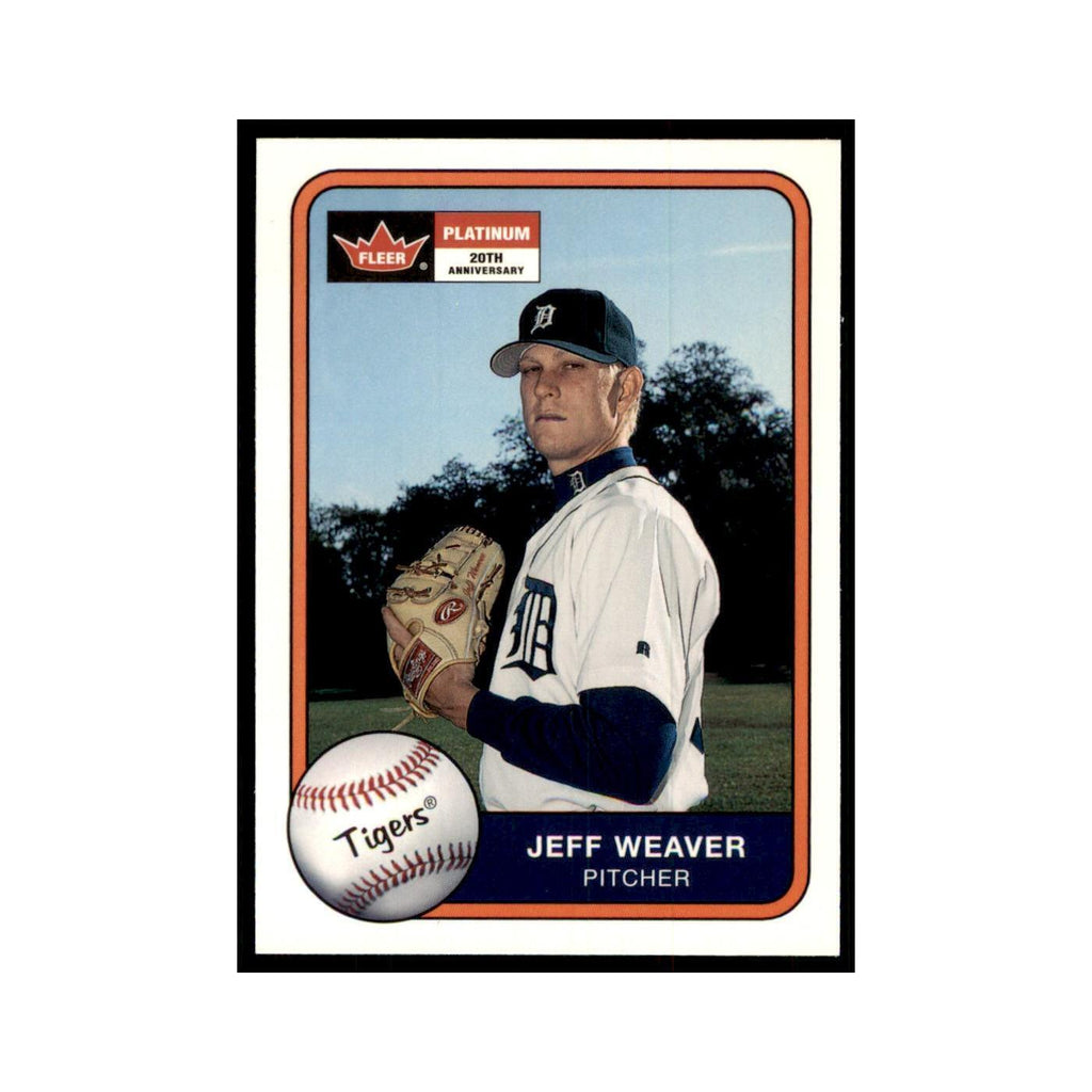 2001 Fleer Platinum Jeff Weaver Tigers #198
