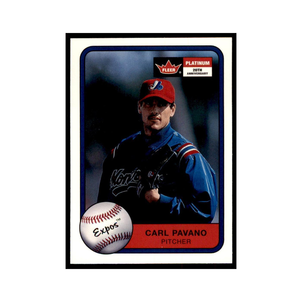 2001 Fleer Platinum Carl Pavano Montreal Expos #211