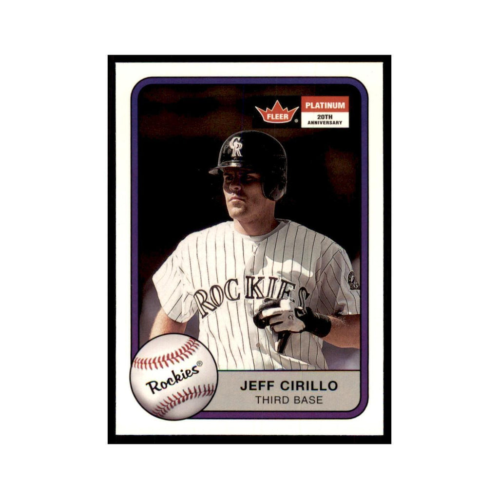 2001 Fleer Platinum Jeff Cirillo Rockies #185