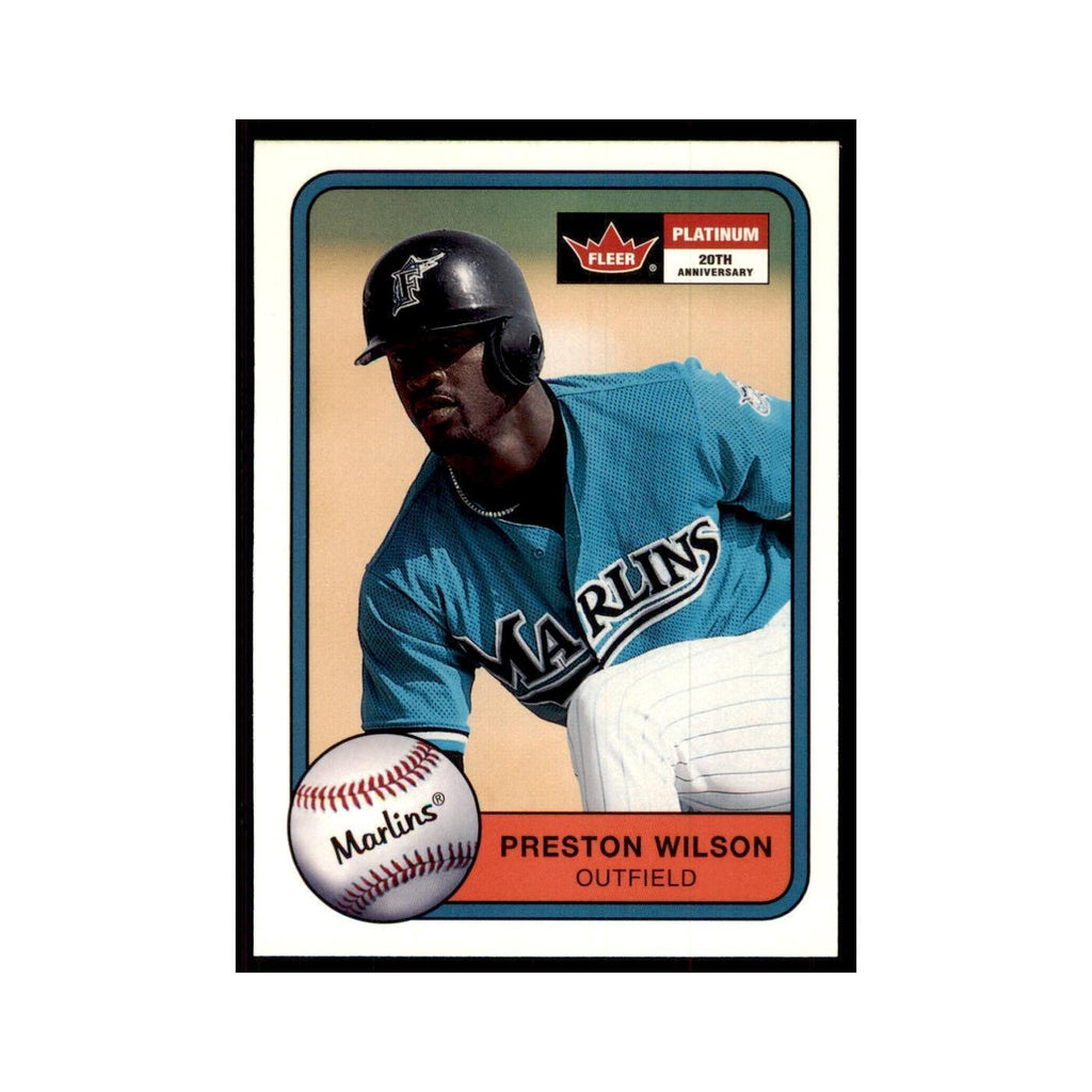 2001 Fleer Platinum Preston Wilson Florida Marlins #226