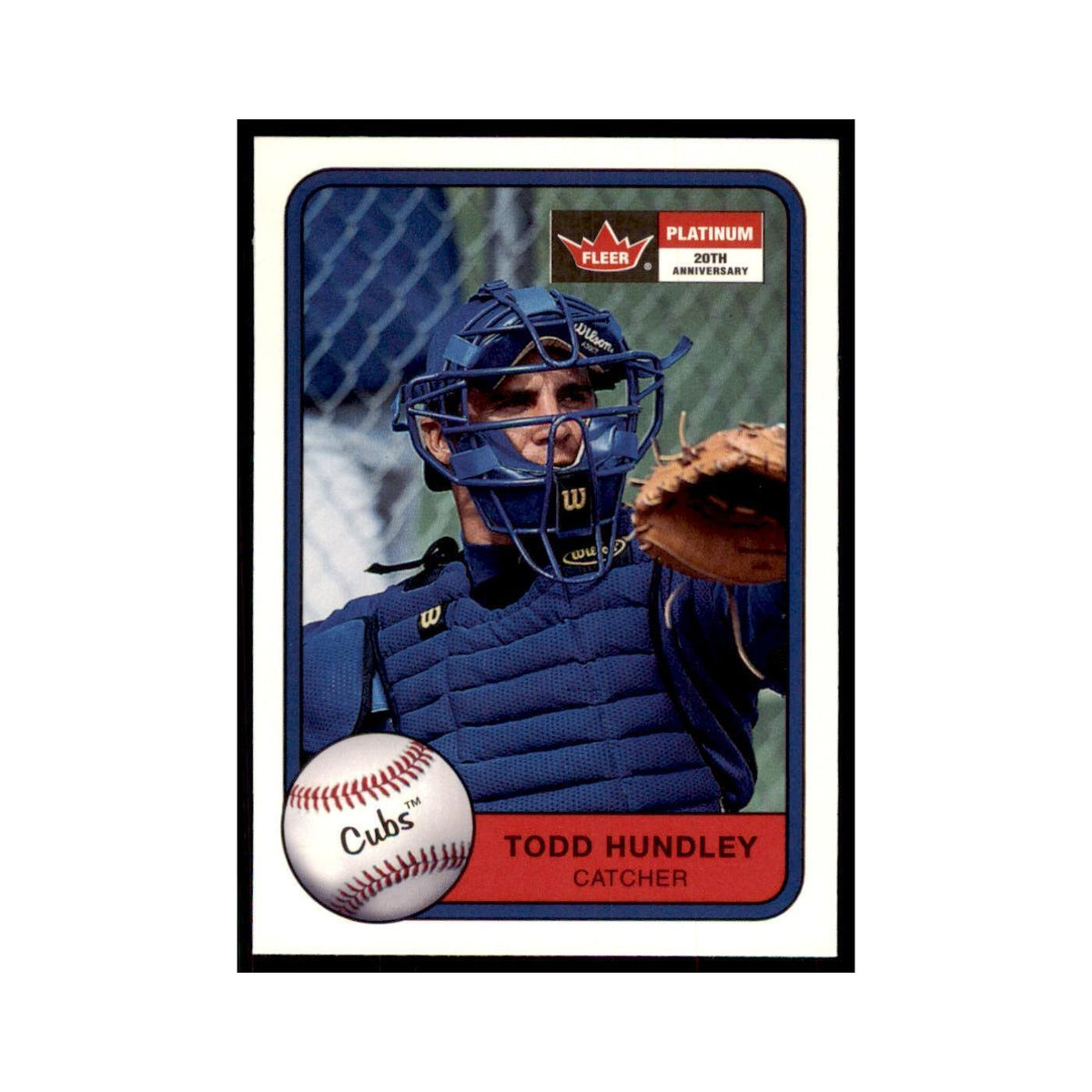2001 Fleer Platinum Todd Hundley Cubs #196