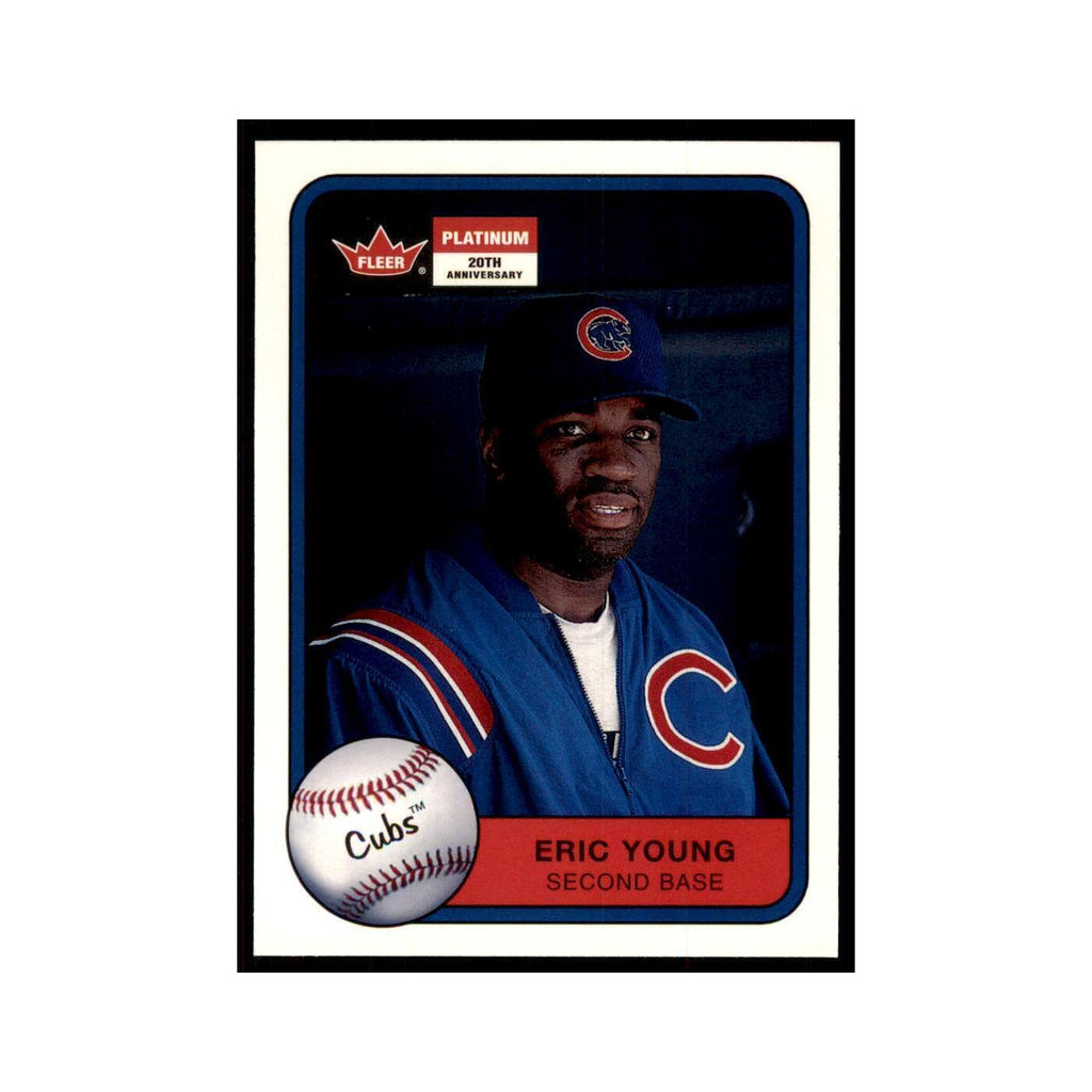 2001 Fleer Platinum Eric Young Cubs #238