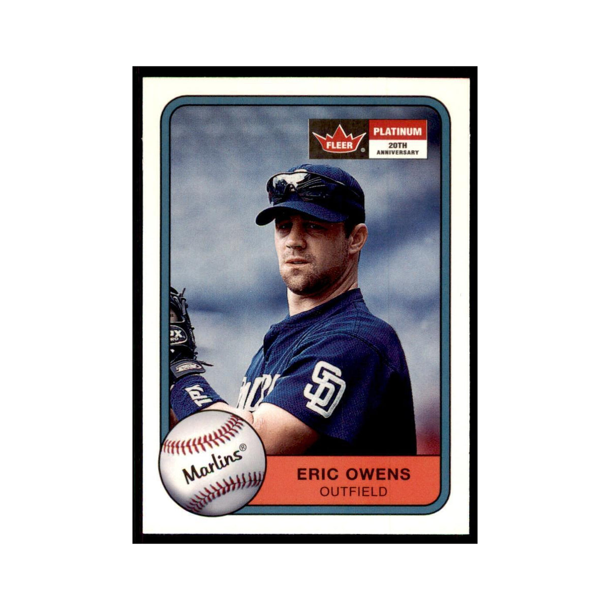 2001 Fleer Platinum Eric Owens Padres #191