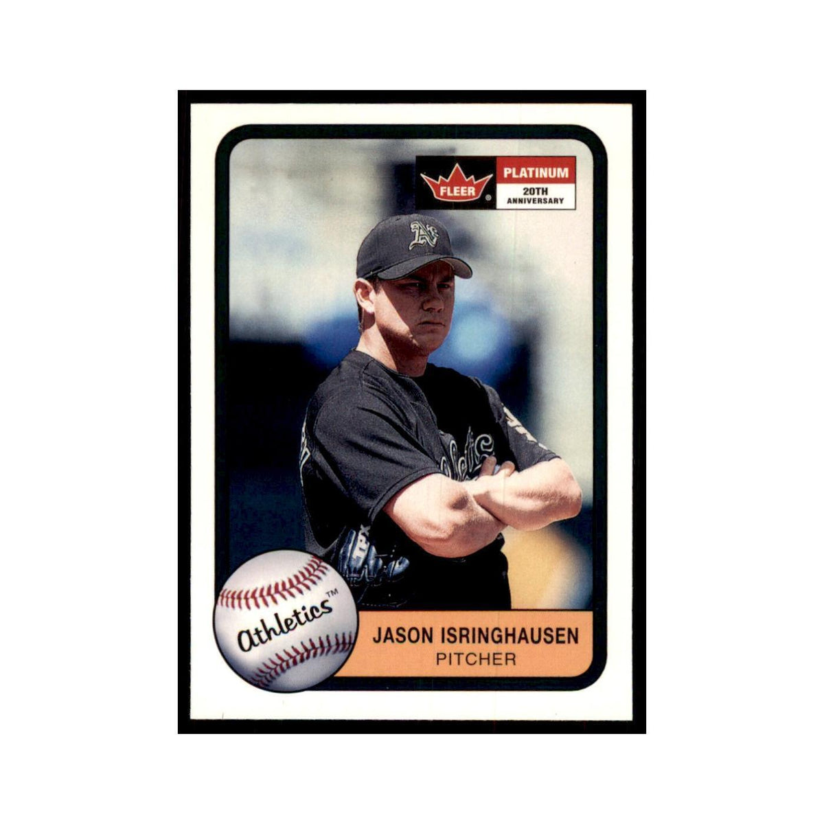 2001 Fleer Platinum Jason Isringhausen Athletics #220