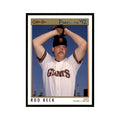 1992 O-Pee-Chee Premier Rod Beck RC Giants #197