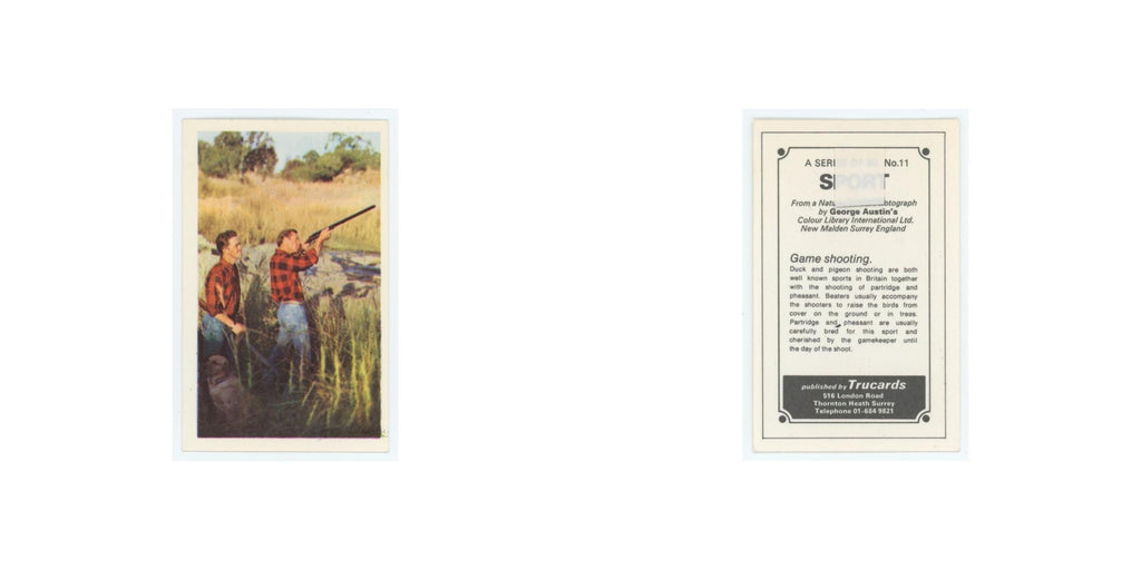 1970 Trucard Sport Game Shooting #11