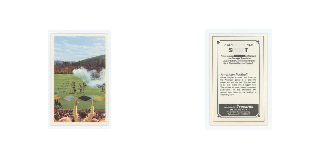1970 Trucard Sport American Football #14