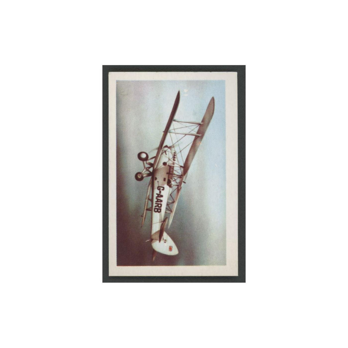 1970 Trucards History of Aircraft De Havilland D.H. 60 Gipsy Moth #14