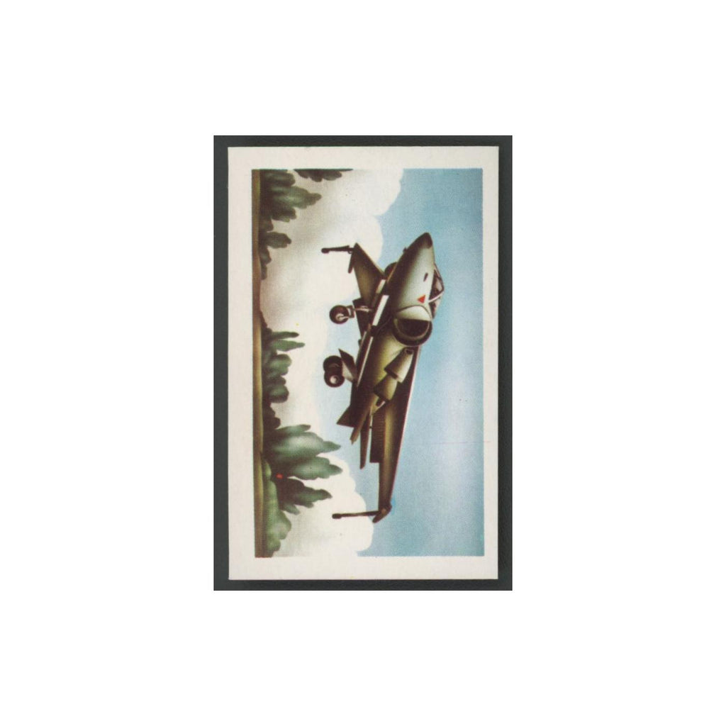 1970 Trucards History of Aircraft Hawker Siddeley P.1127 Kestrel Jumping Jet #29