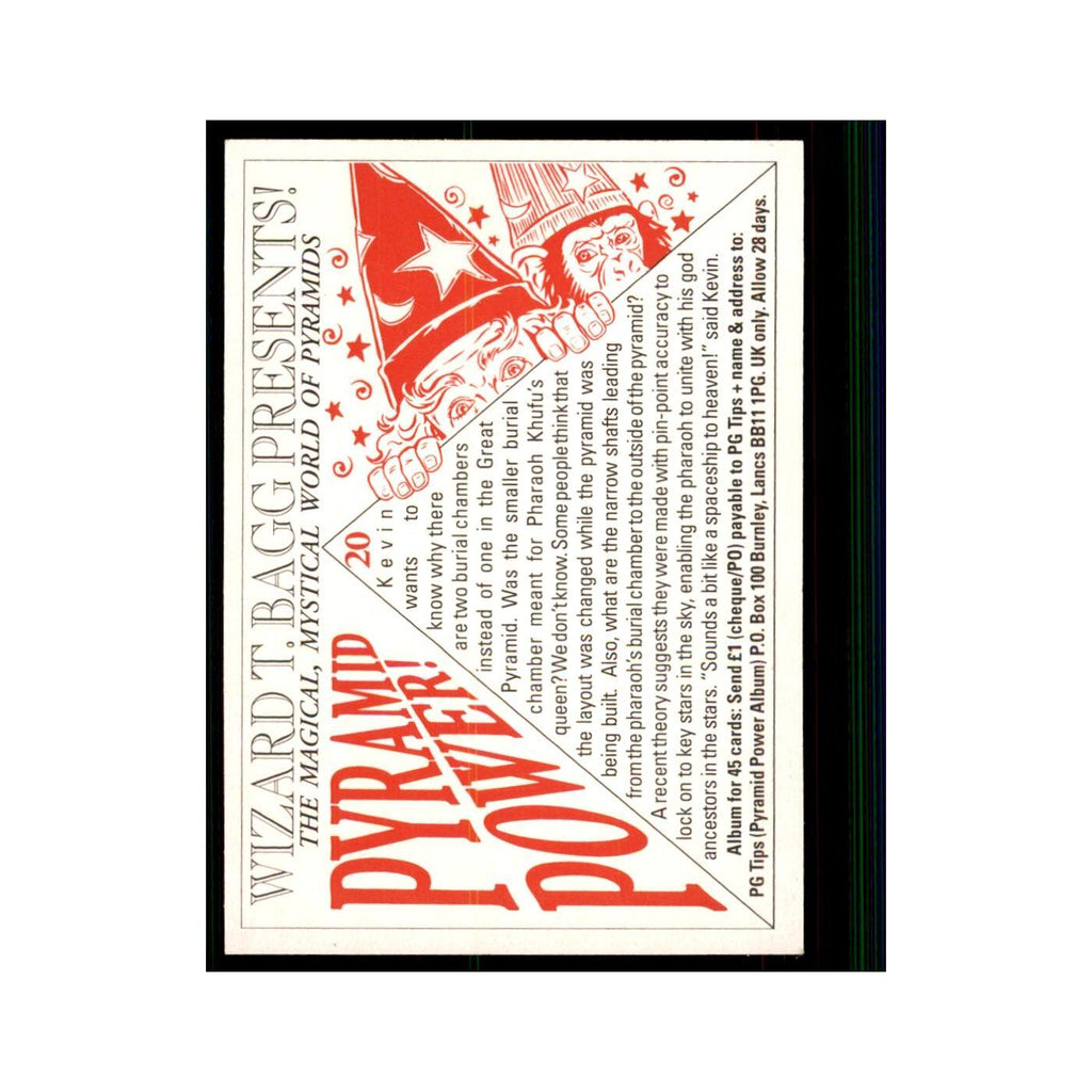 1996 Wizard T. Bagg Presents Pyramid Power #20