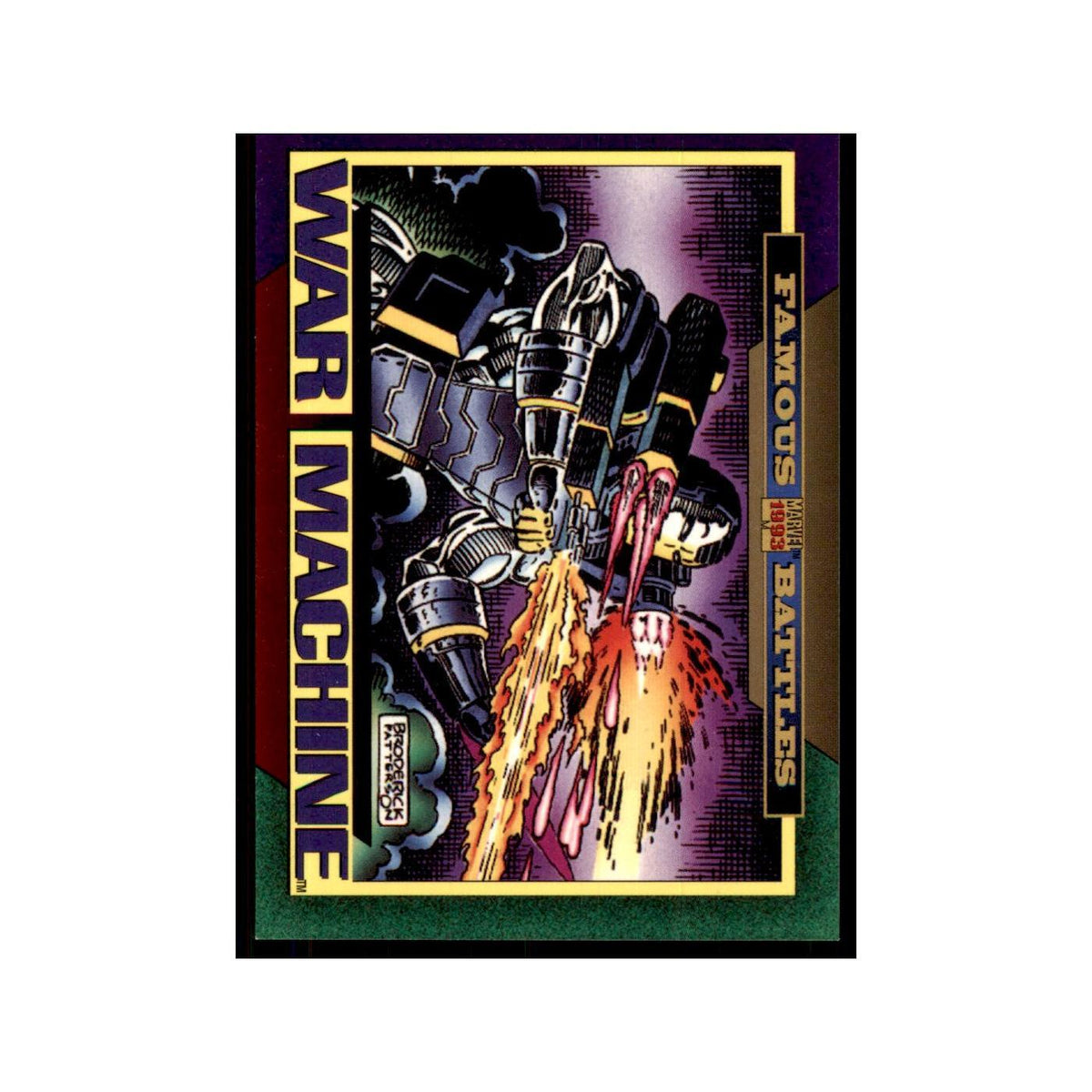 1993 Skybox Marvel War Machine #151