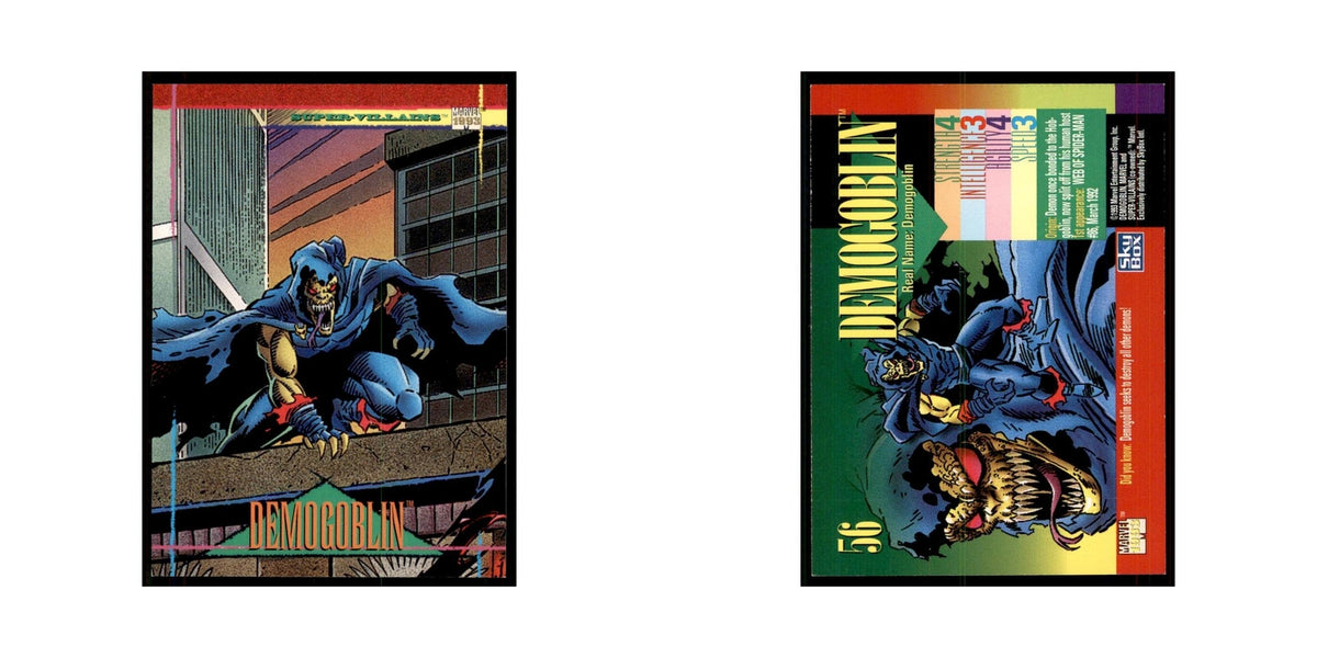 1993 Skybox Marvel Demogoblin #56