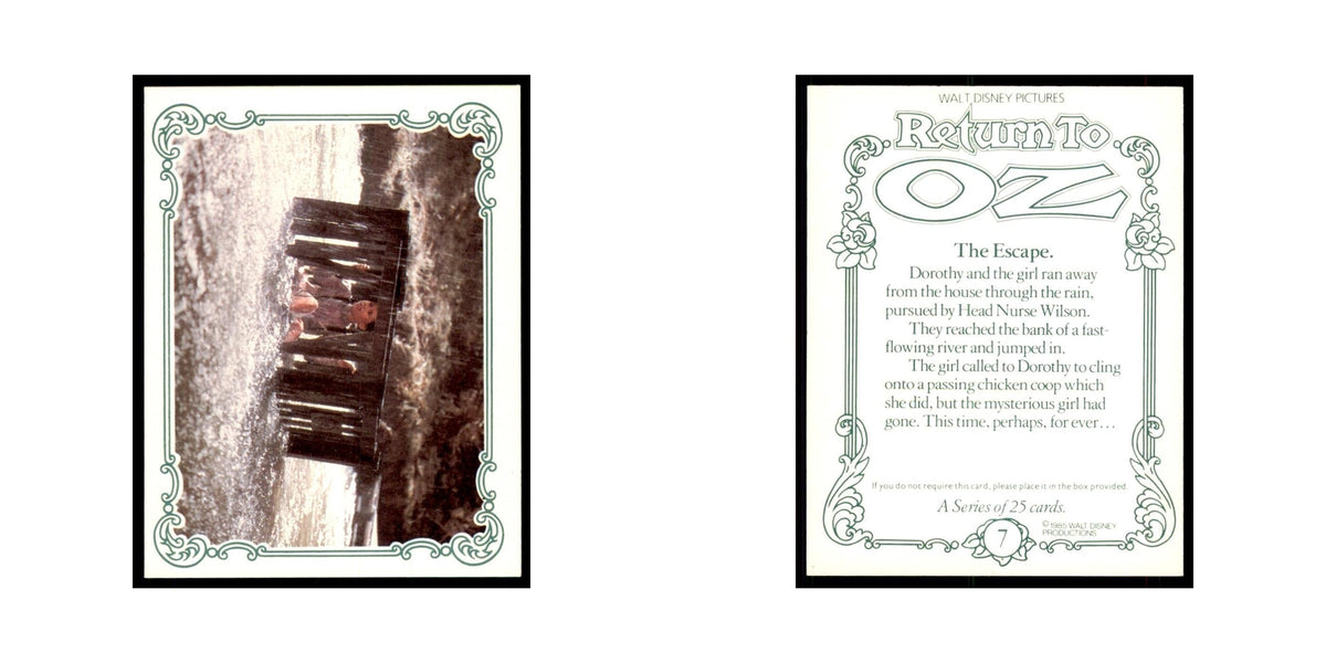 1985 Walt Disney Pictures Return to Oz The Escape #7