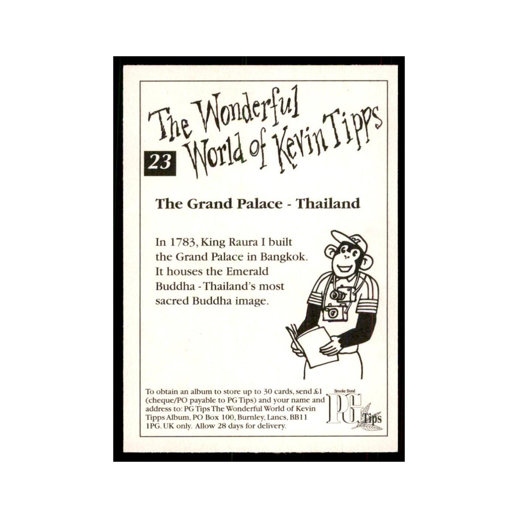 1997 PG Tips Wonderful World of Kevin Tipps The Grand Palace #23